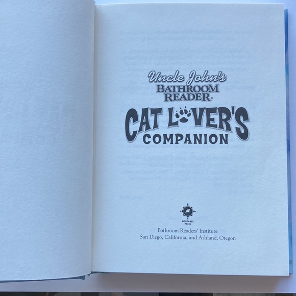 Cat Lover’s Companion, Uncle John’s Bathroom Reader, Hardcover - Picture 3 of 6
